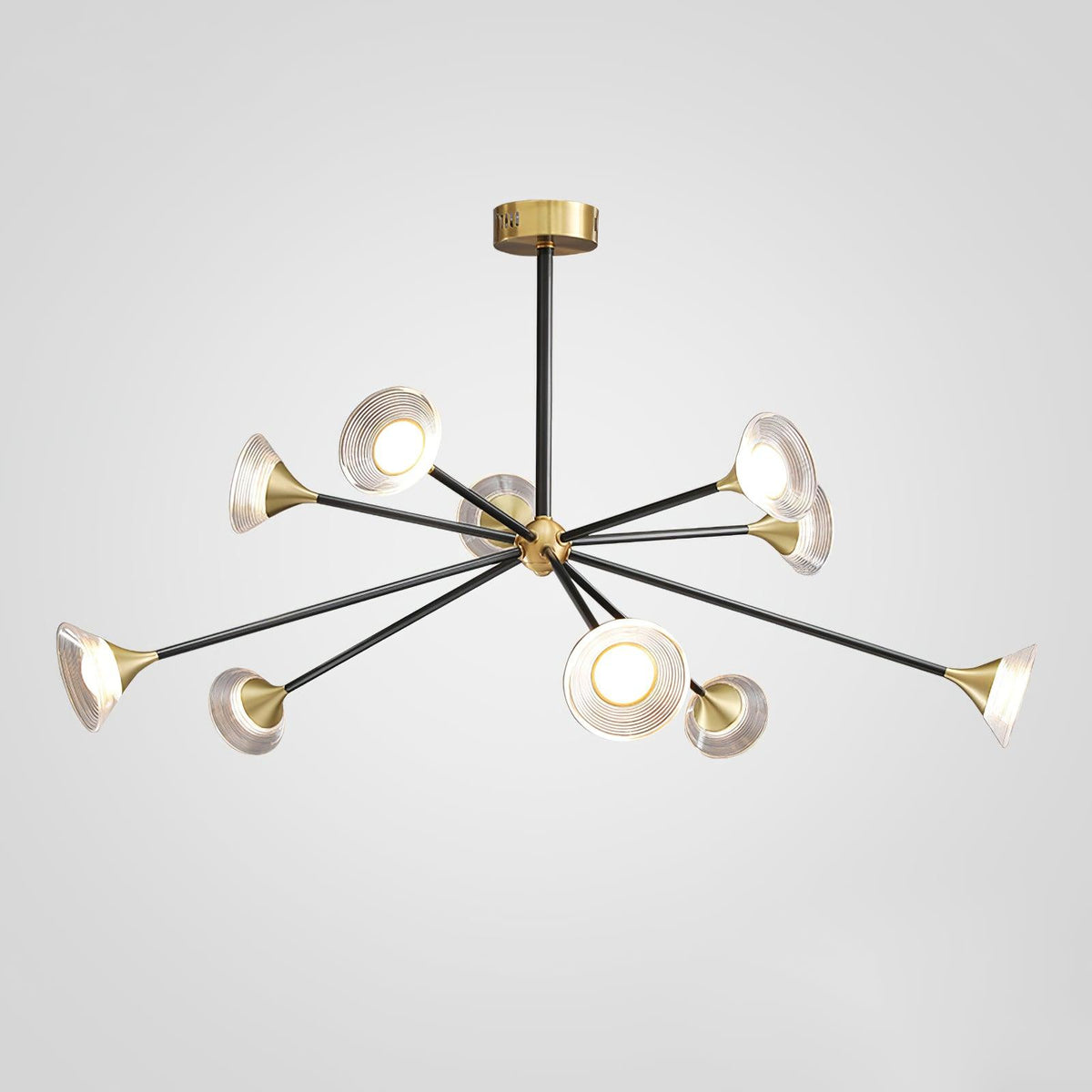 Kesterford Acrylic Chandelier-Moonnatur