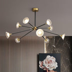 Kesterford Acrylic Chandelier-Moonnatur