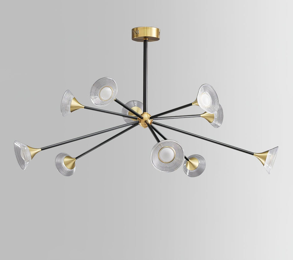Kesterford Acrylic Chandelier-Moonnatur