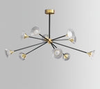 Kesterford Acrylic Chandelier-Moonnatur