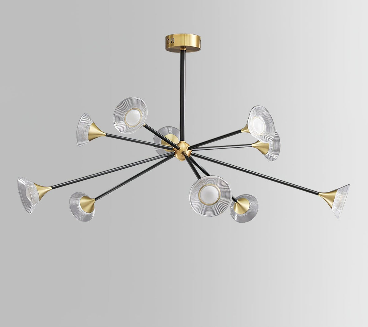 Kesterford Acrylic Chandelier-Moonnatur