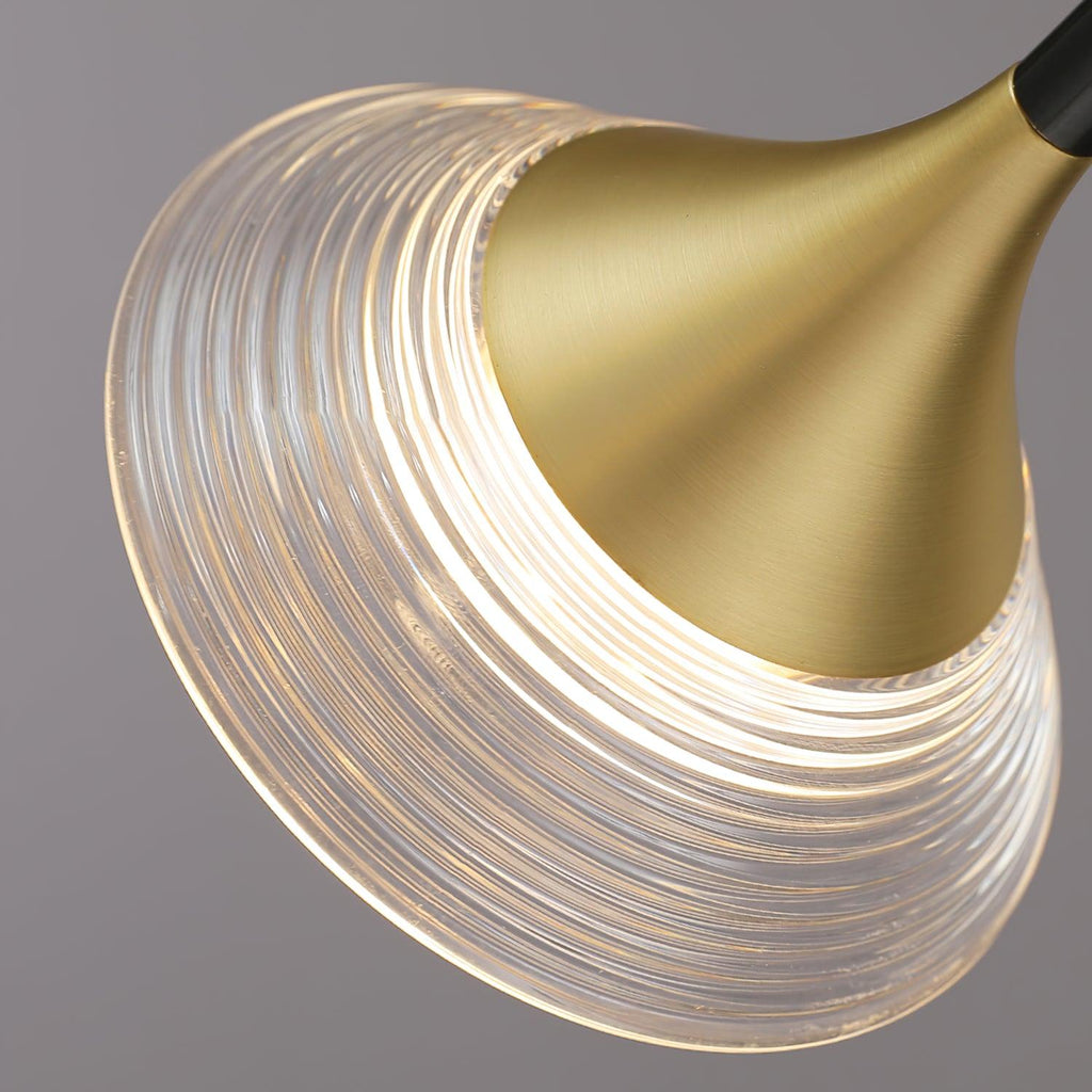 Kesterford Acrylic Chandelier-Moonnatur