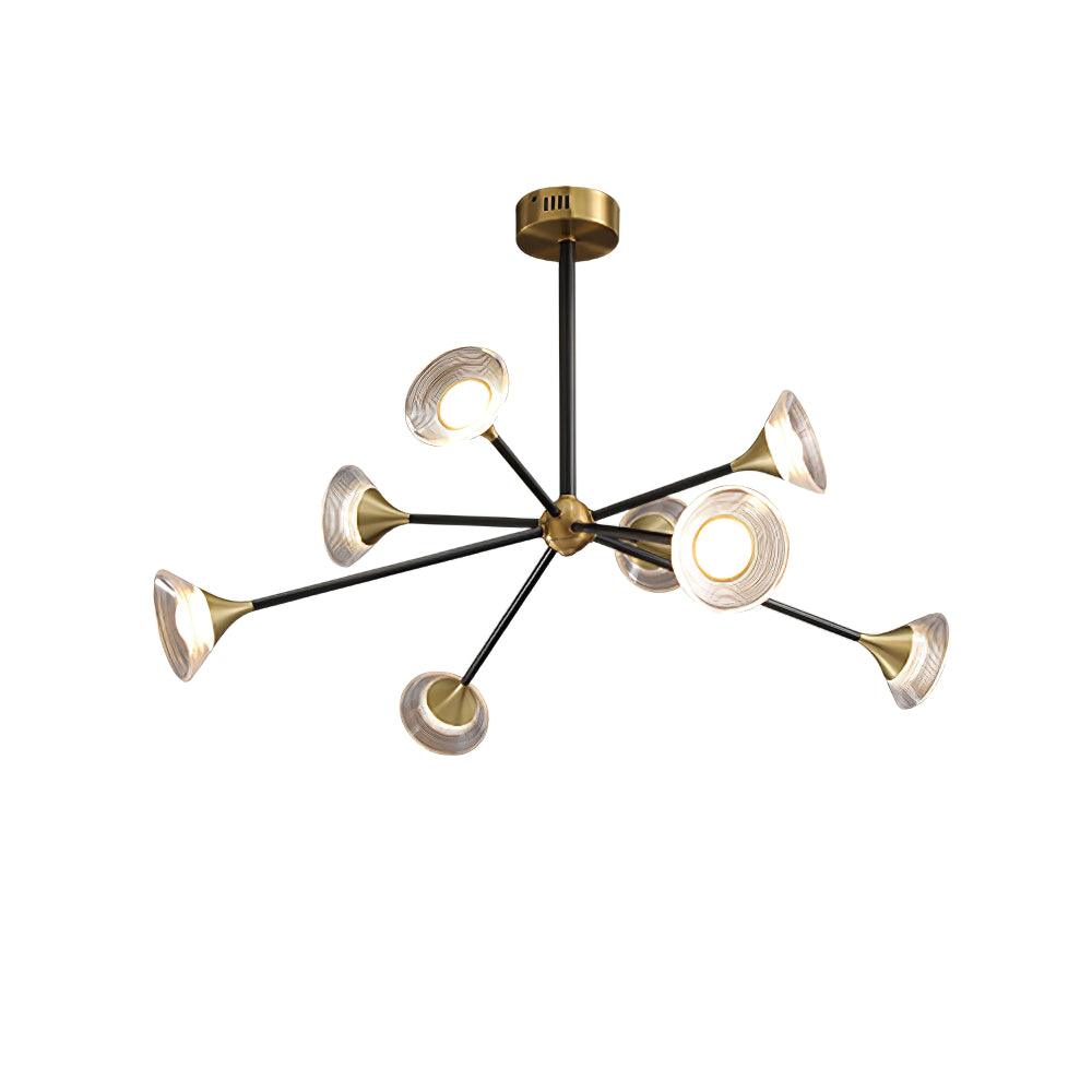 Kesterford Acrylic Chandelier-Moonnatur