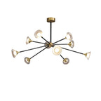 Kesterford Acrylic Chandelier-Moonnatur