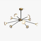 Kesterford Acrylic Chandelier-Moonnatur