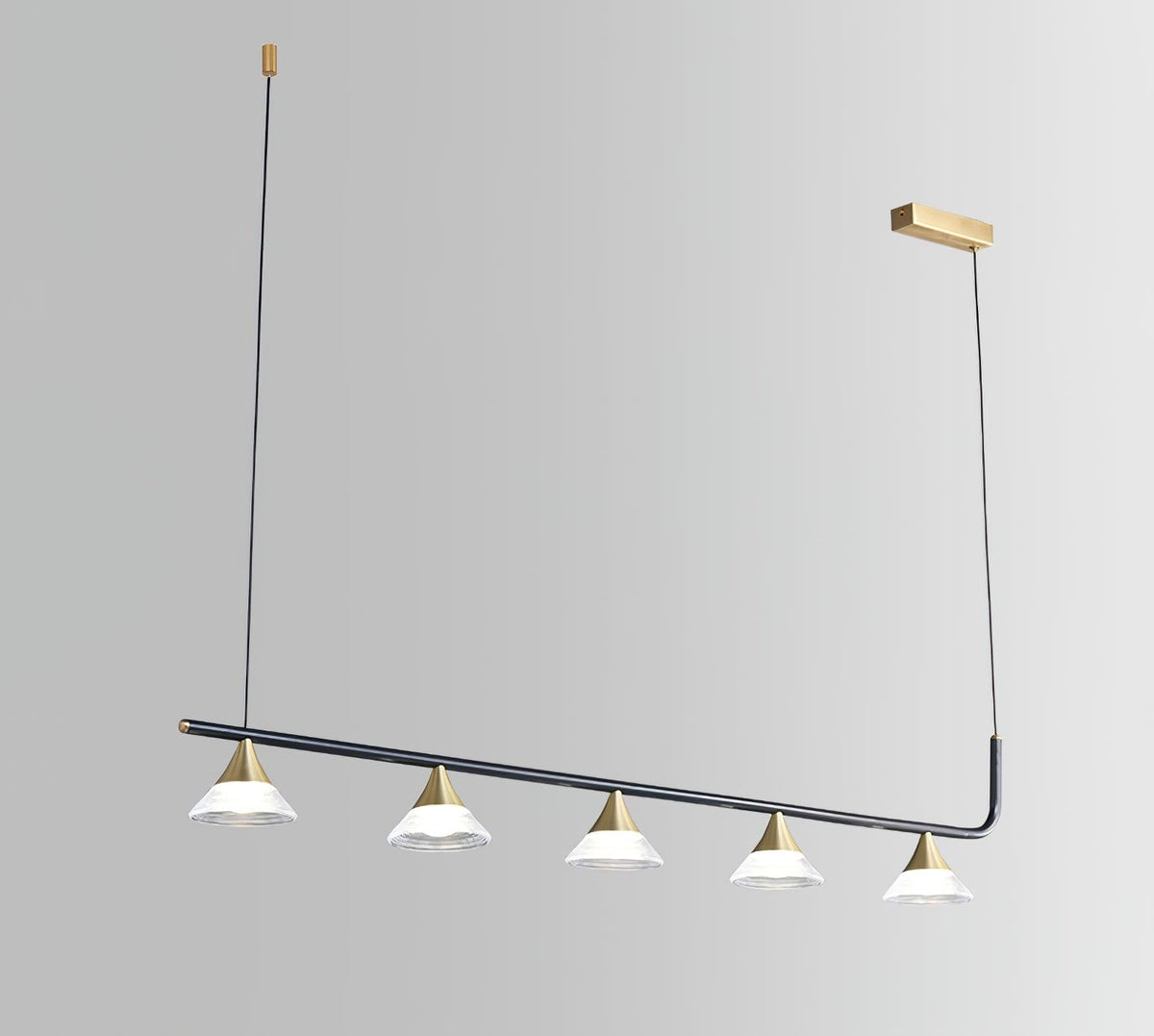 Laderheath Acrylic Pendant Light-Moonnatur