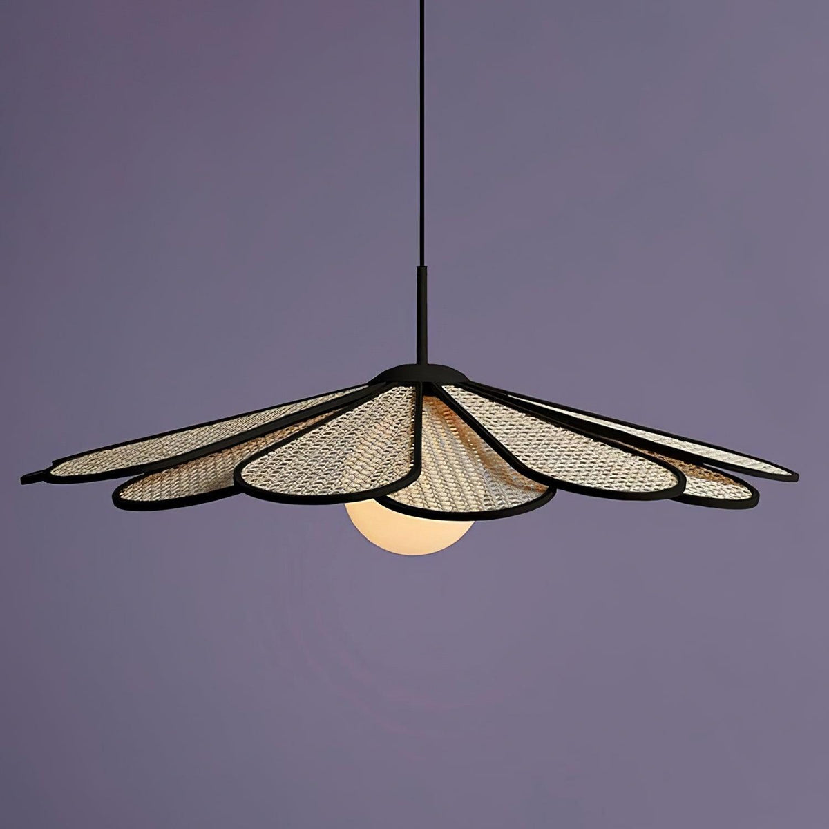Lindelelle Rattan Pendant Light-Moonnatur