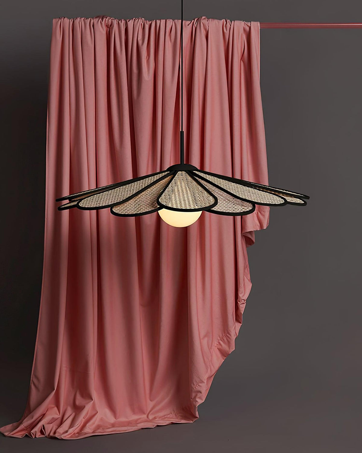 Lindelelle Rattan Pendant Light-Moonnatur