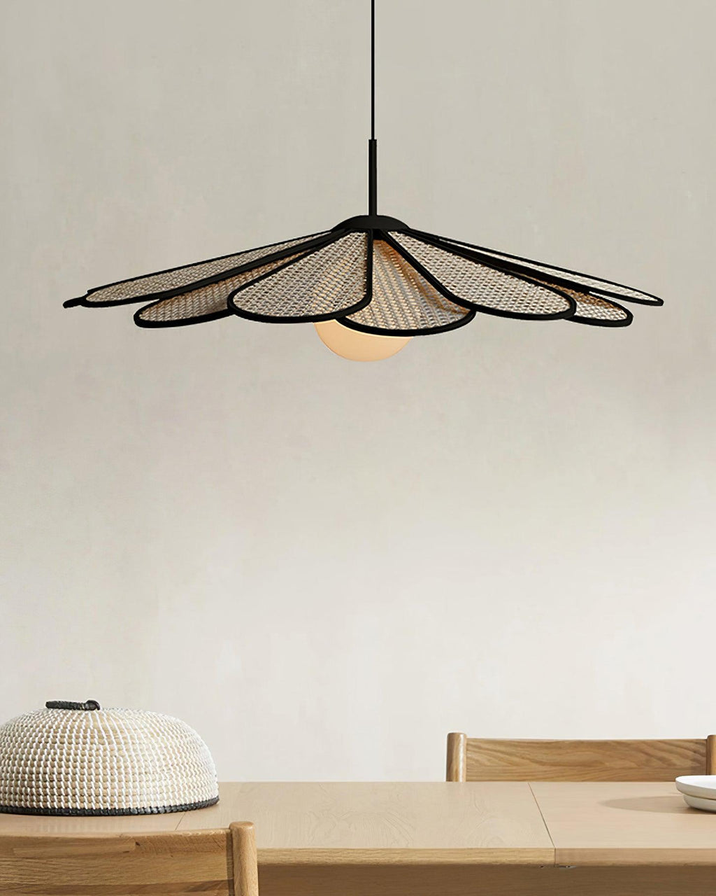 Lindelelle Rattan Pendant Light-Moonnatur