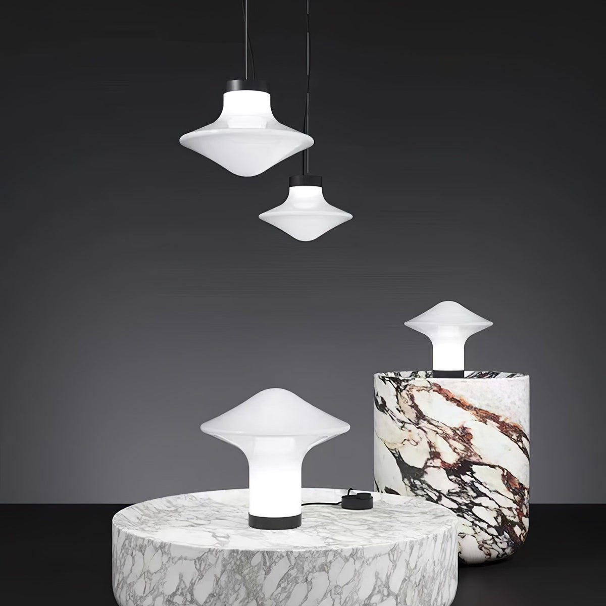 Baldenina Glass Pendant Light-Moonnatur