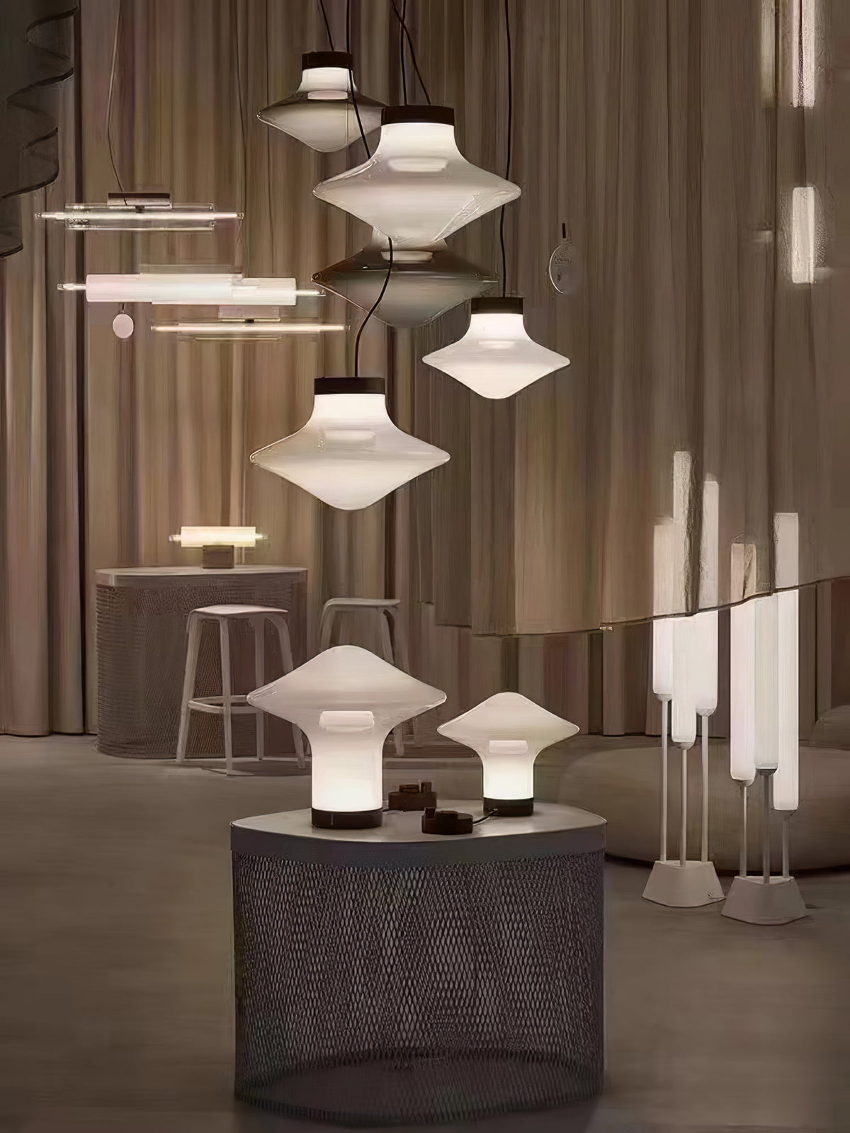 Baldenina Glass Pendant Light-Moonnatur