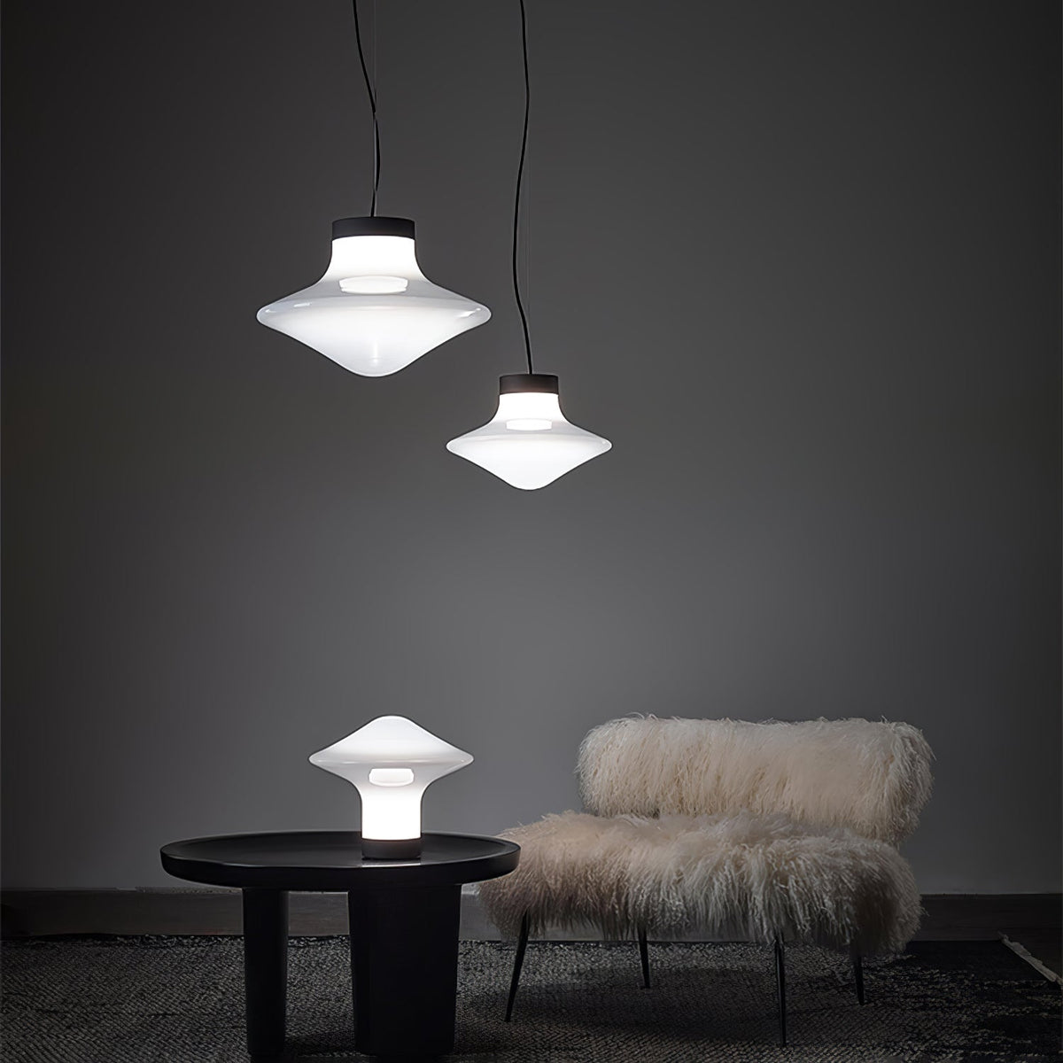 Baldenina Glass Pendant Light-Moonnatur