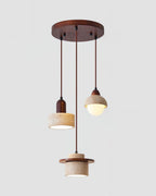 Woldenwren Travertine Pendant Light-Moonnatur