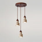Woldenwren Travertine Pendant Light-Moonnatur