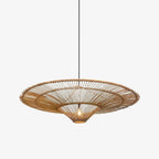Fennara Rattan Chandelier-Moonnatur