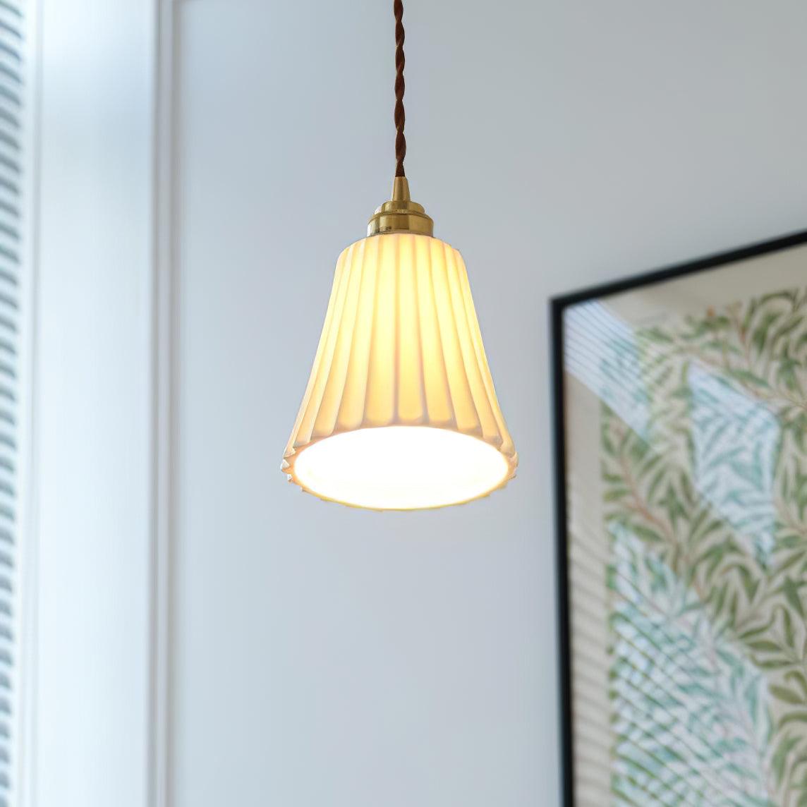 Lorrenwyn Ceramic Pendant Light-Moonnatur
