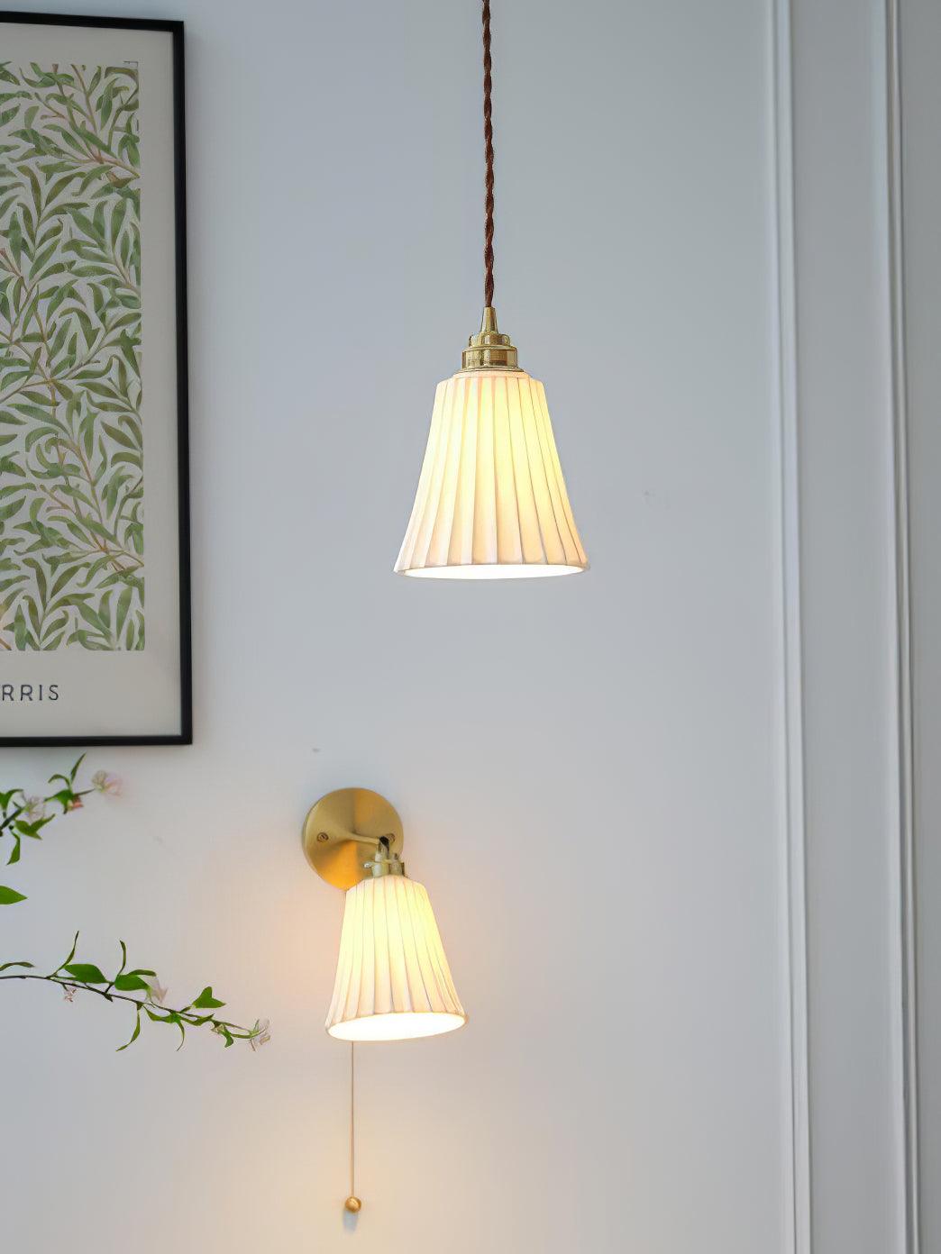 Lorrenwyn Ceramic Pendant Light-Moonnatur