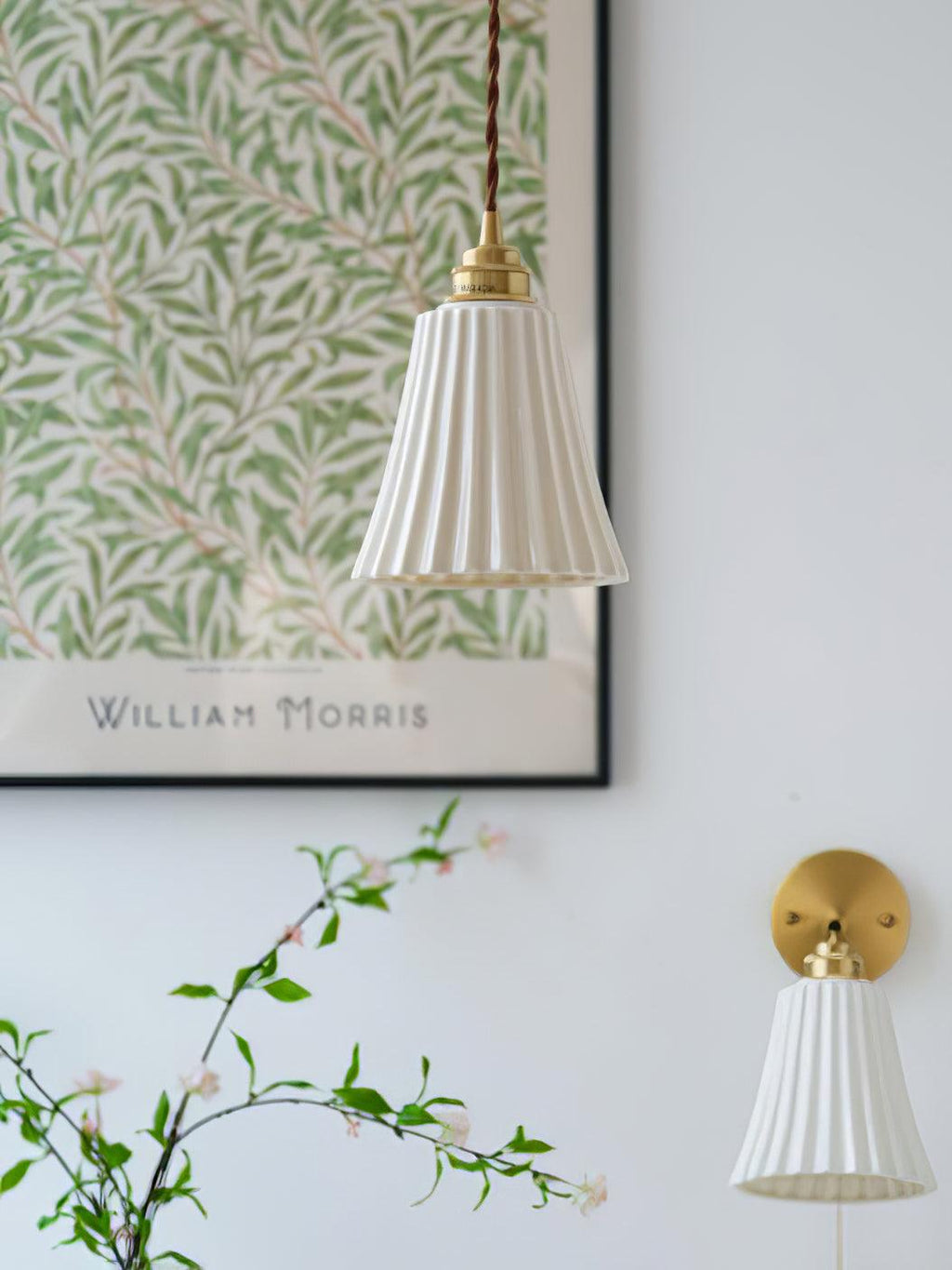 Lorrenwyn Ceramic Pendant Light-Moonnatur