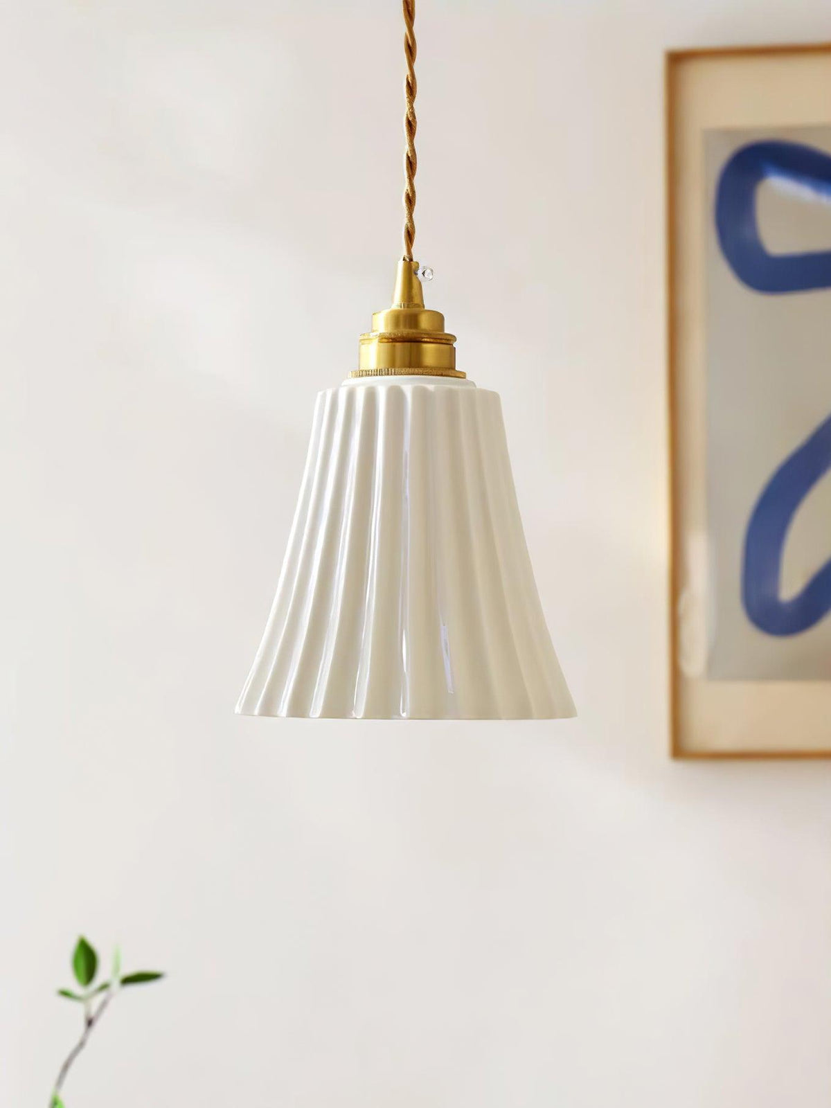 Lorrenwyn Ceramic Pendant Light-Moonnatur