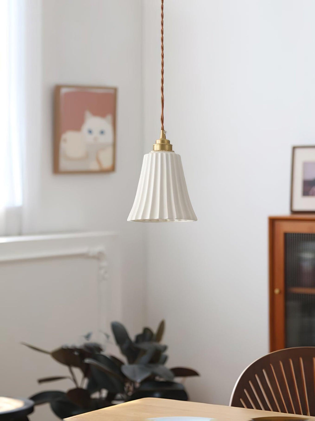 Lorrenwyn Ceramic Pendant Light-Moonnatur