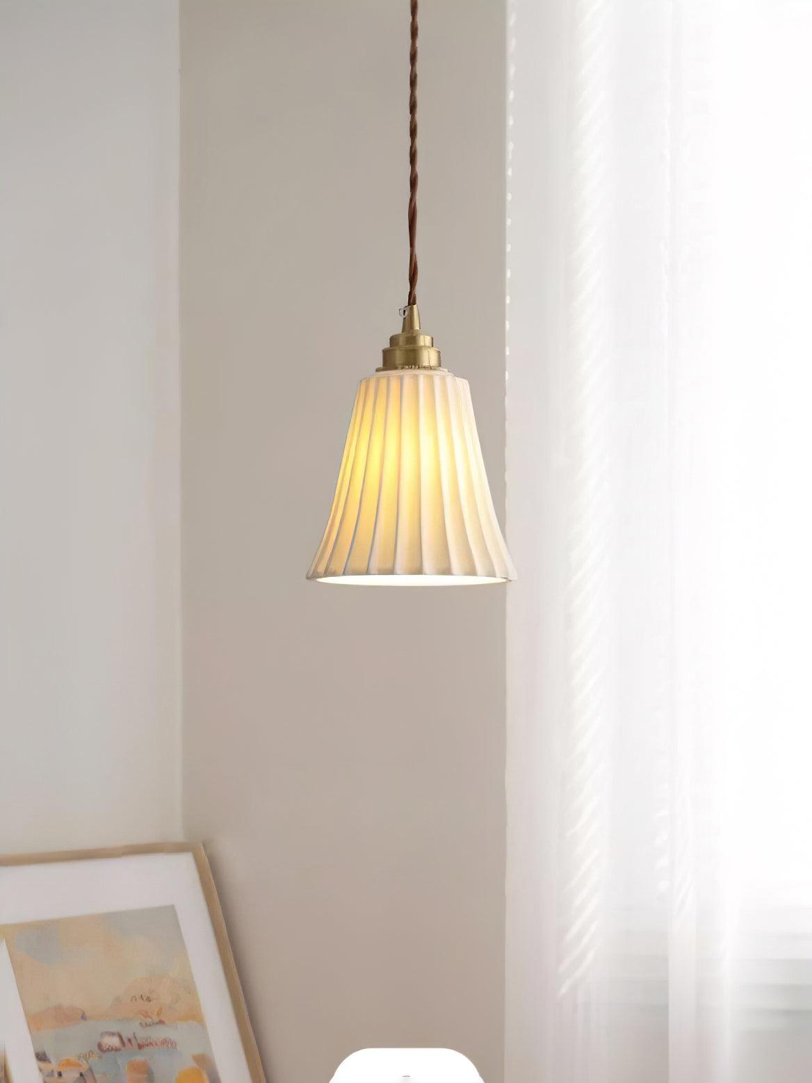 Lorrenwyn Ceramic Pendant Light-Moonnatur