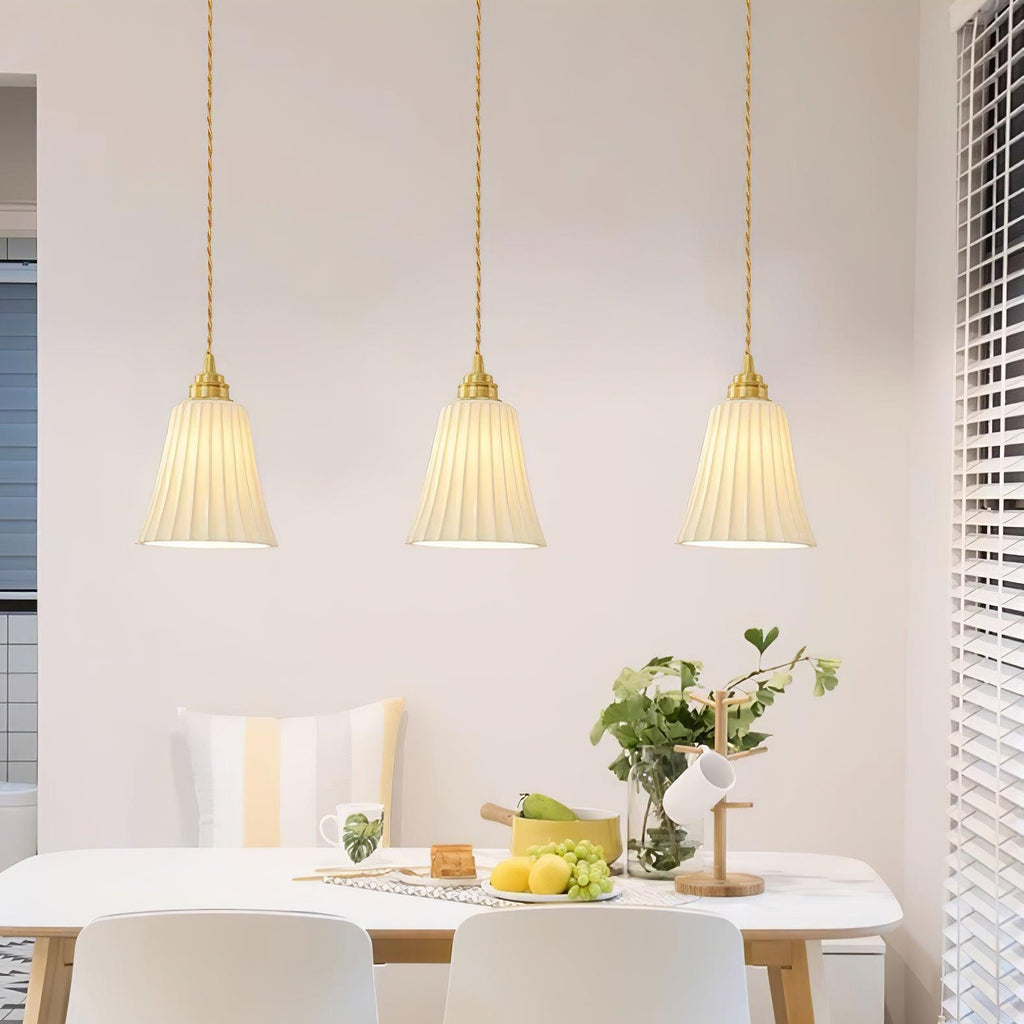 Lorrenwyn Ceramic Pendant Light-Moonnatur