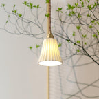 Lorrenwyn Ceramic Pendant Light-Moonnatur
