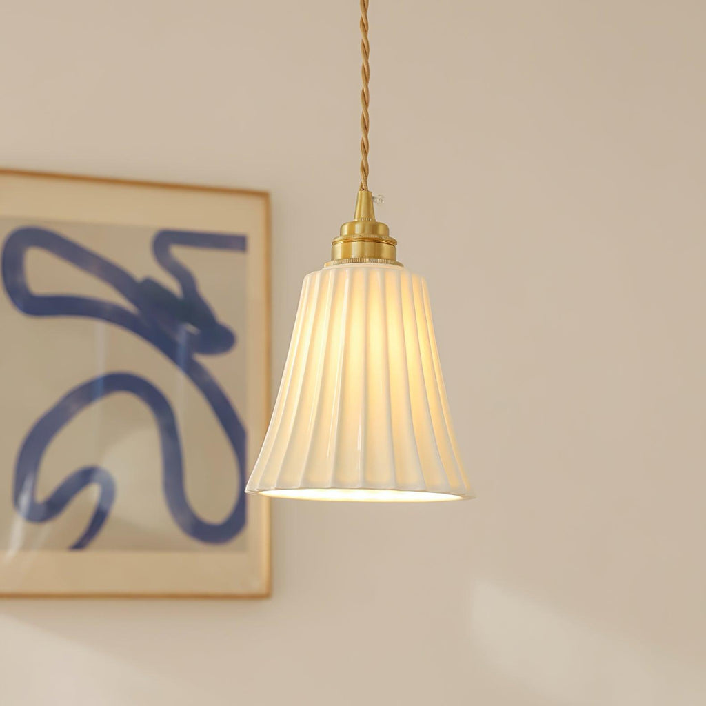 Lorrenwyn Ceramic Pendant Light-Moonnatur