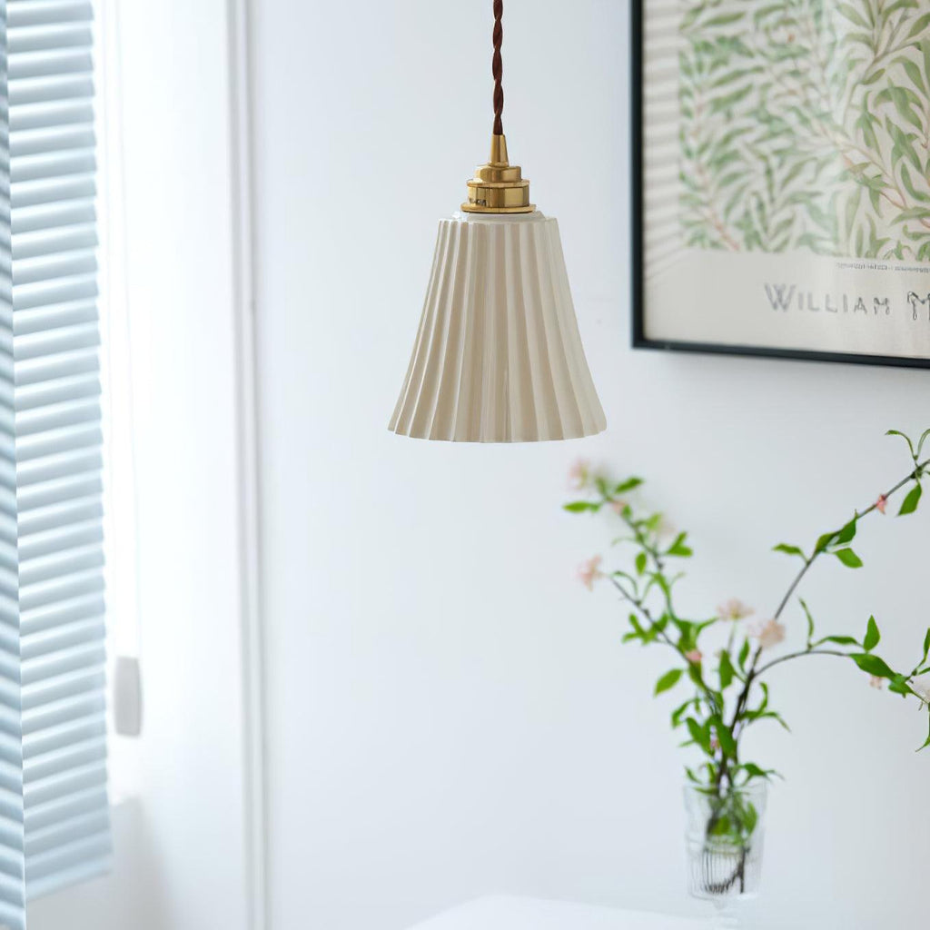 Lorrenwyn Ceramic Pendant Light-Moonnatur