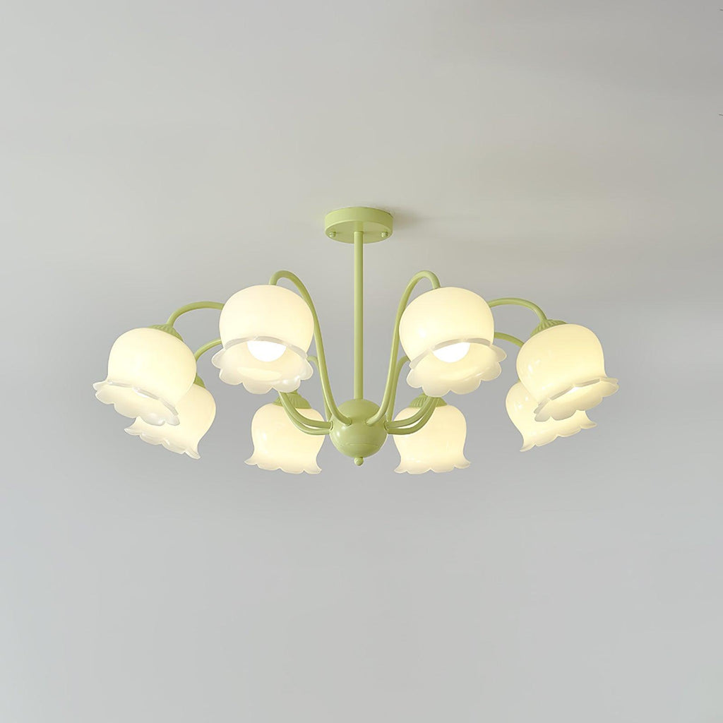 Oakenune Glass Chandelier-Moonnatur
