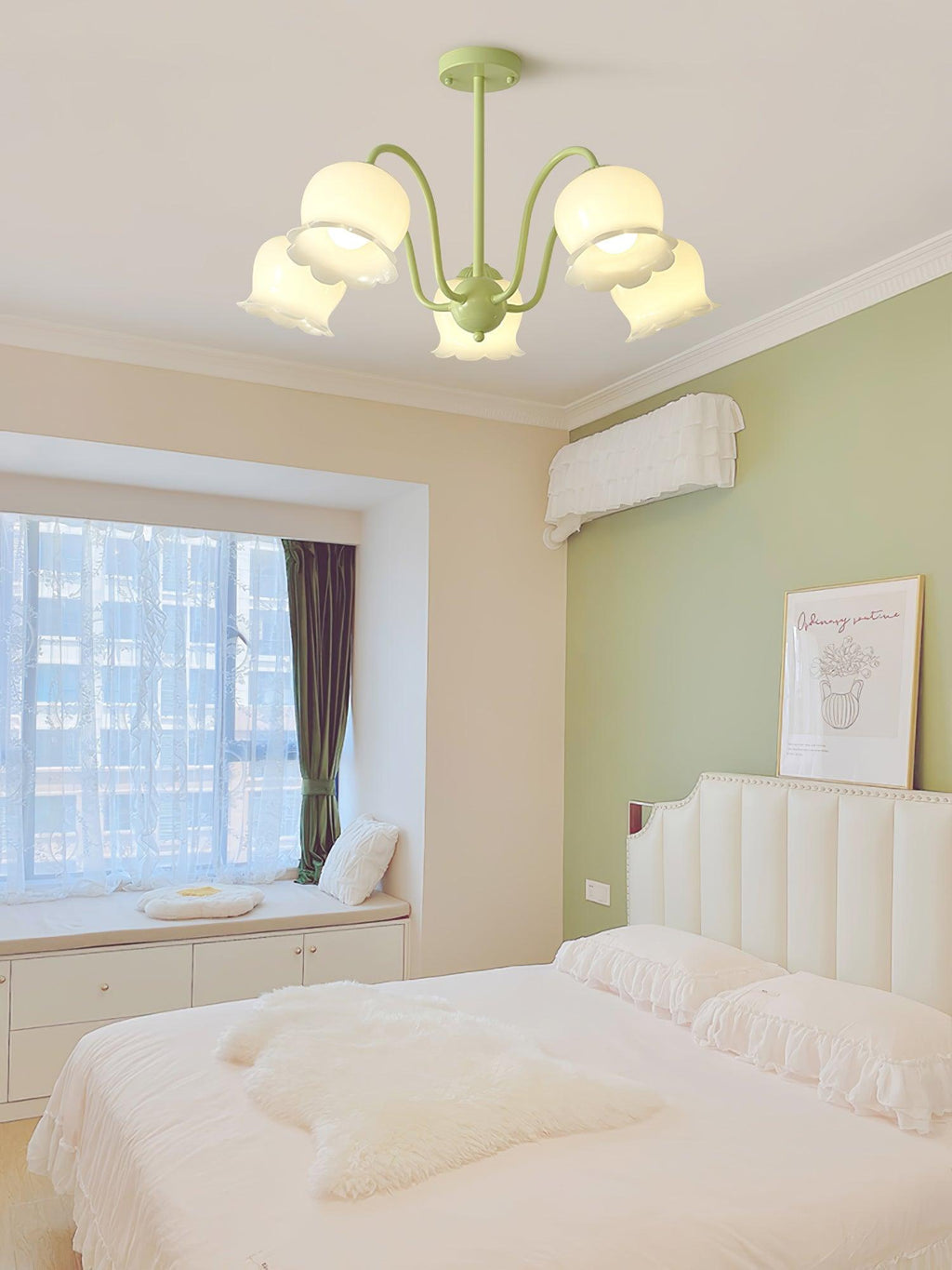 Oakenune Glass Chandelier-Moonnatur