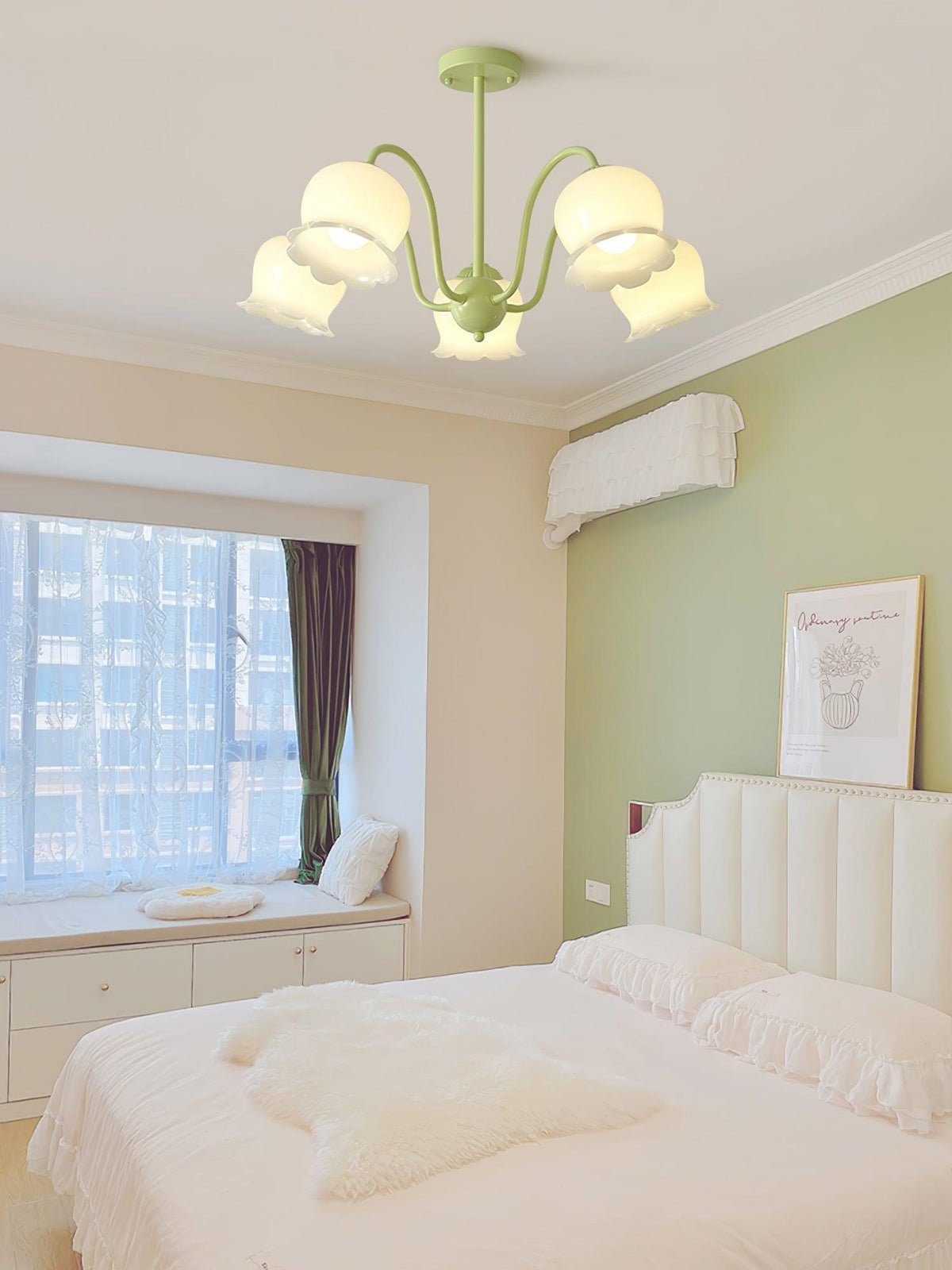 Oakenune Glass Chandelier-Moonnatur