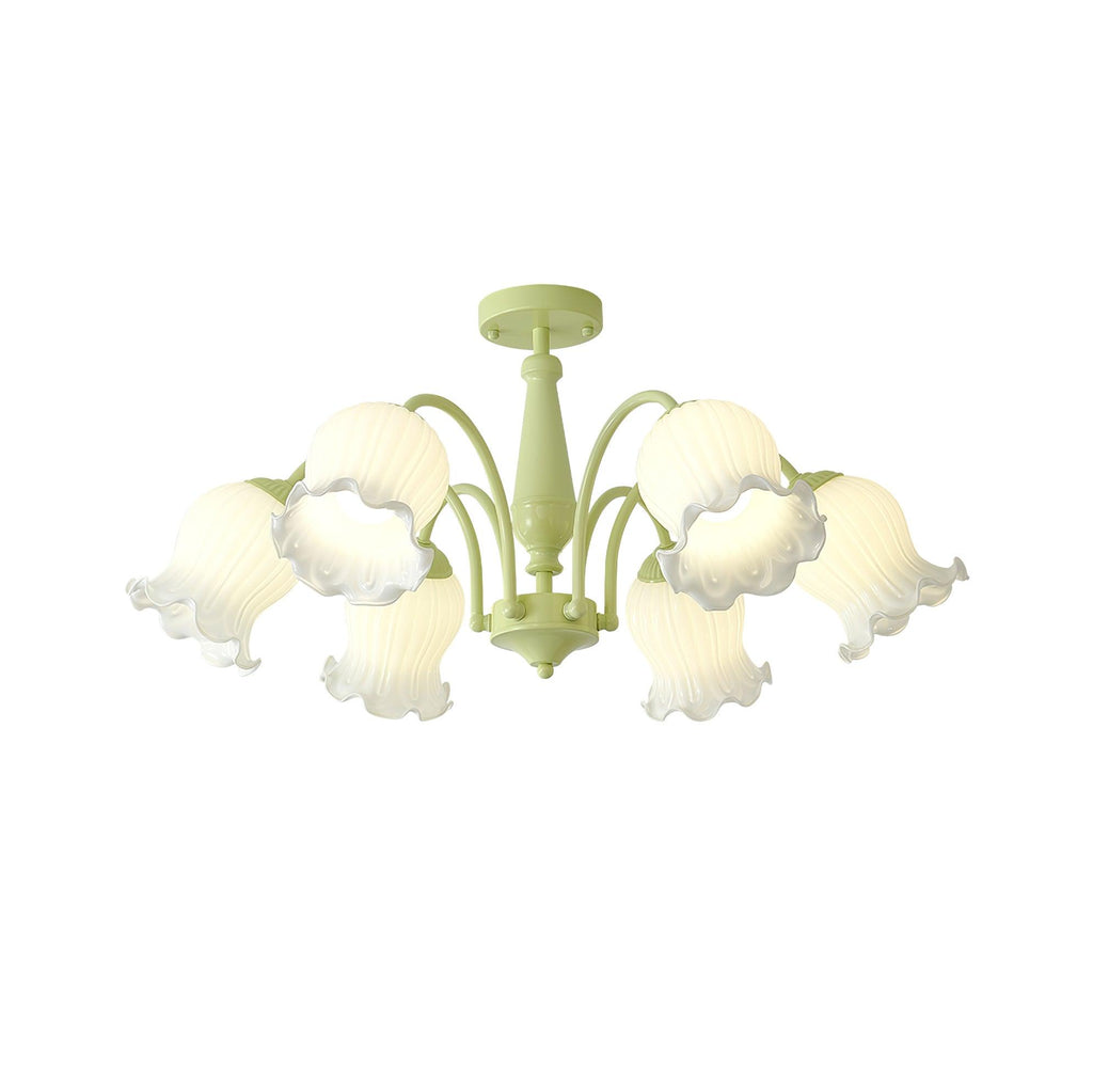 Oakenune Glass Chandelier-Moonnatur