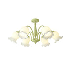 Oakenune Glass Chandelier-Moonnatur
