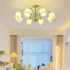 Oakenune Glass Chandelier-Moonnatur