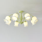 Oakenune Glass Chandelier-Moonnatur