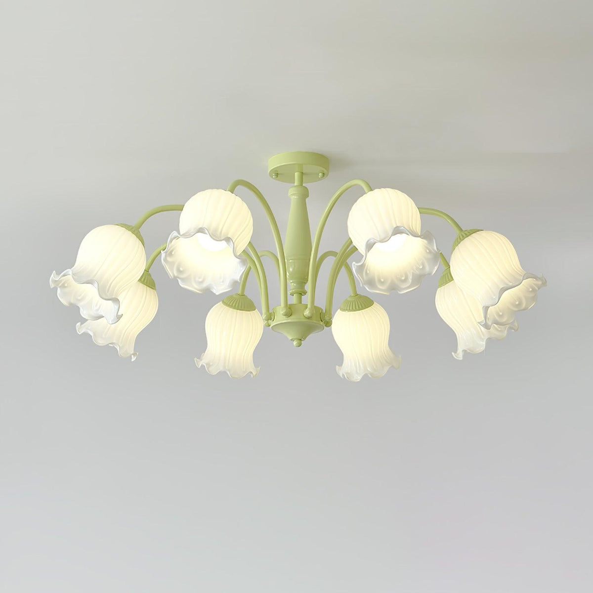 Oakenune Glass Chandelier-Moonnatur