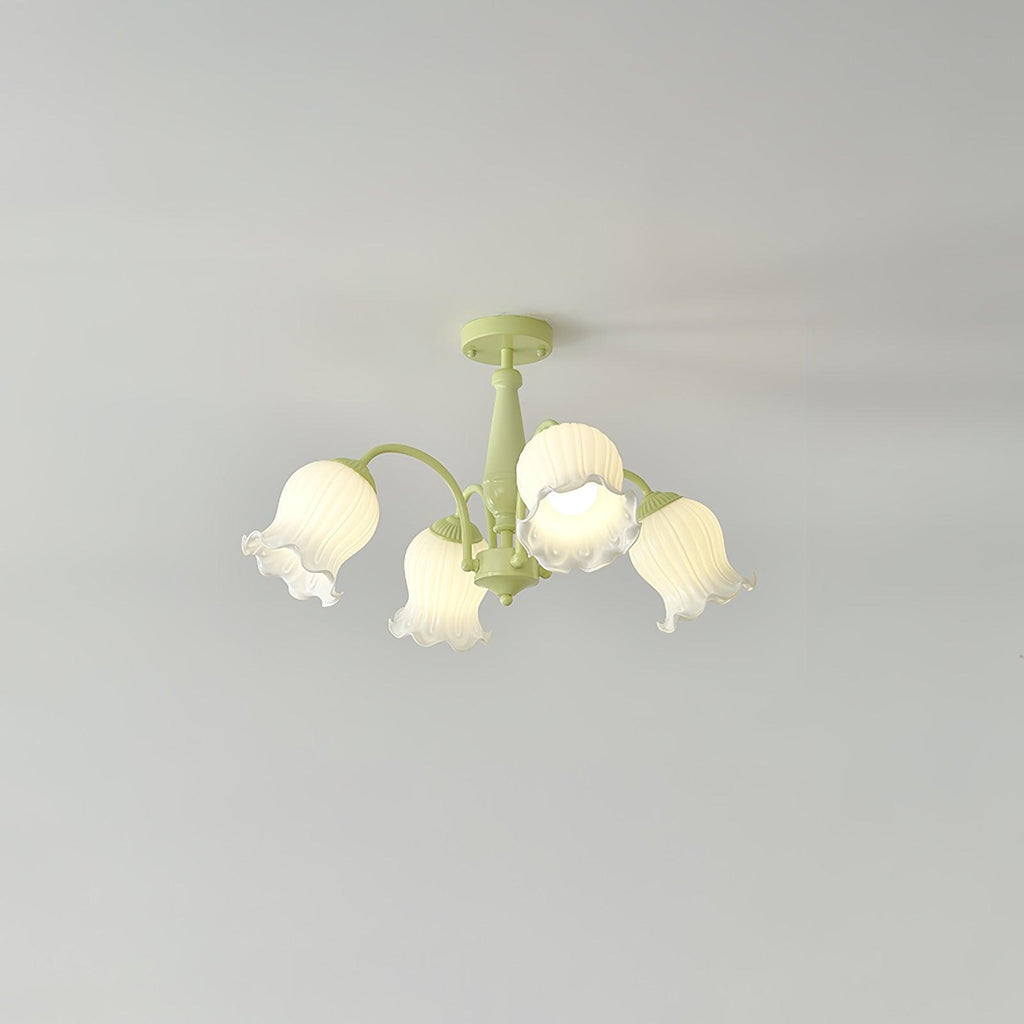 Oakenune Glass Chandelier-Moonnatur