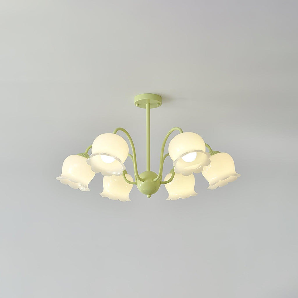 Oakenune Glass Chandelier-Moonnatur