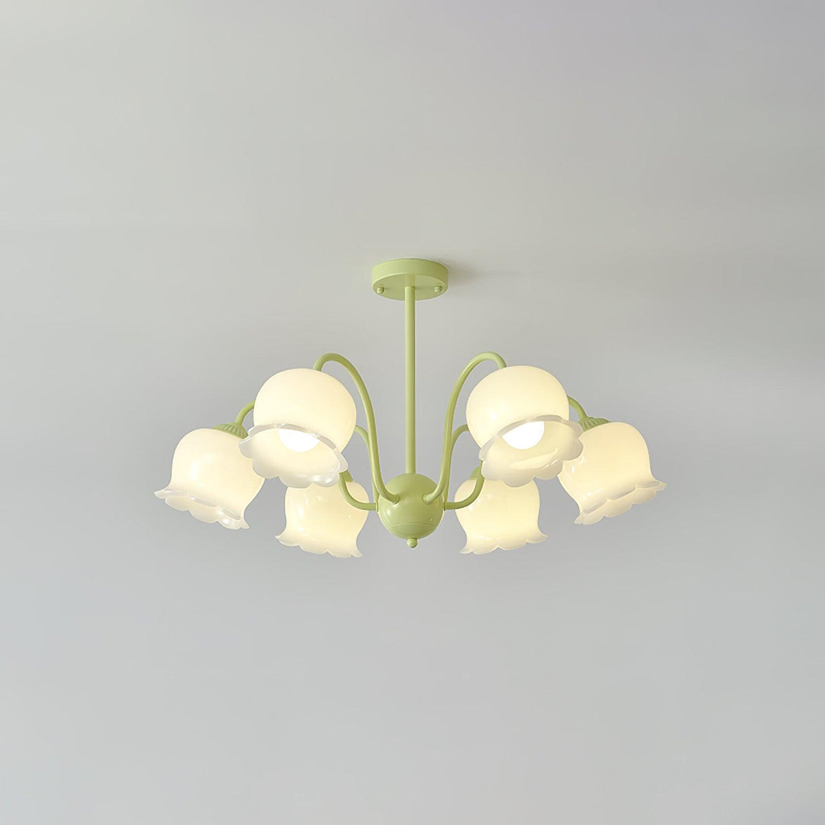 Oakenune Glass Chandelier-Moonnatur