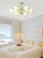 Oakenune Glass Chandelier-Moonnatur