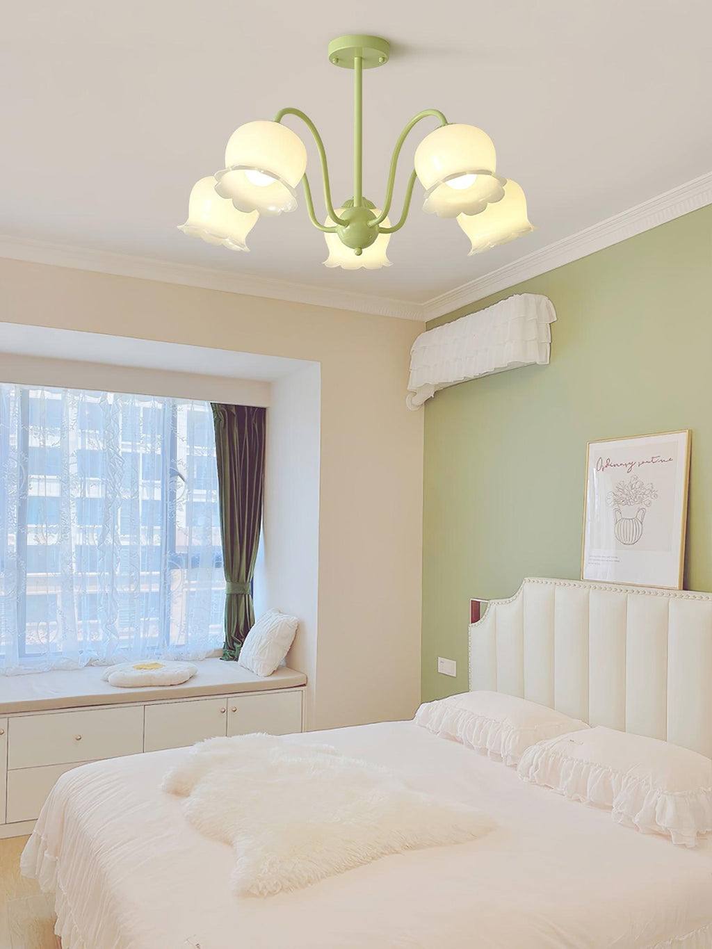 Oakenune Glass Chandelier-Moonnatur