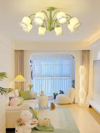 Oakenune Glass Chandelier-Moonnatur