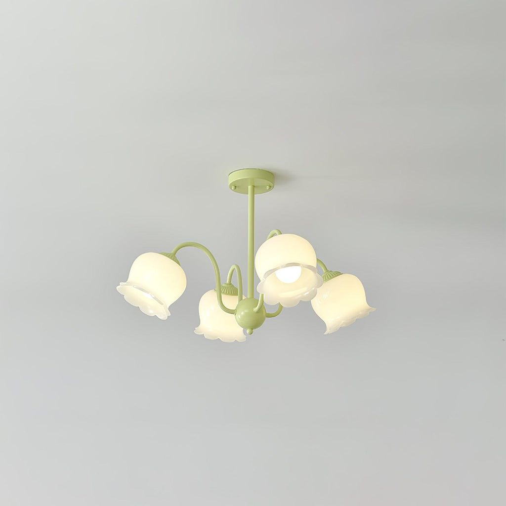 Oakenune Glass Chandelier-Moonnatur