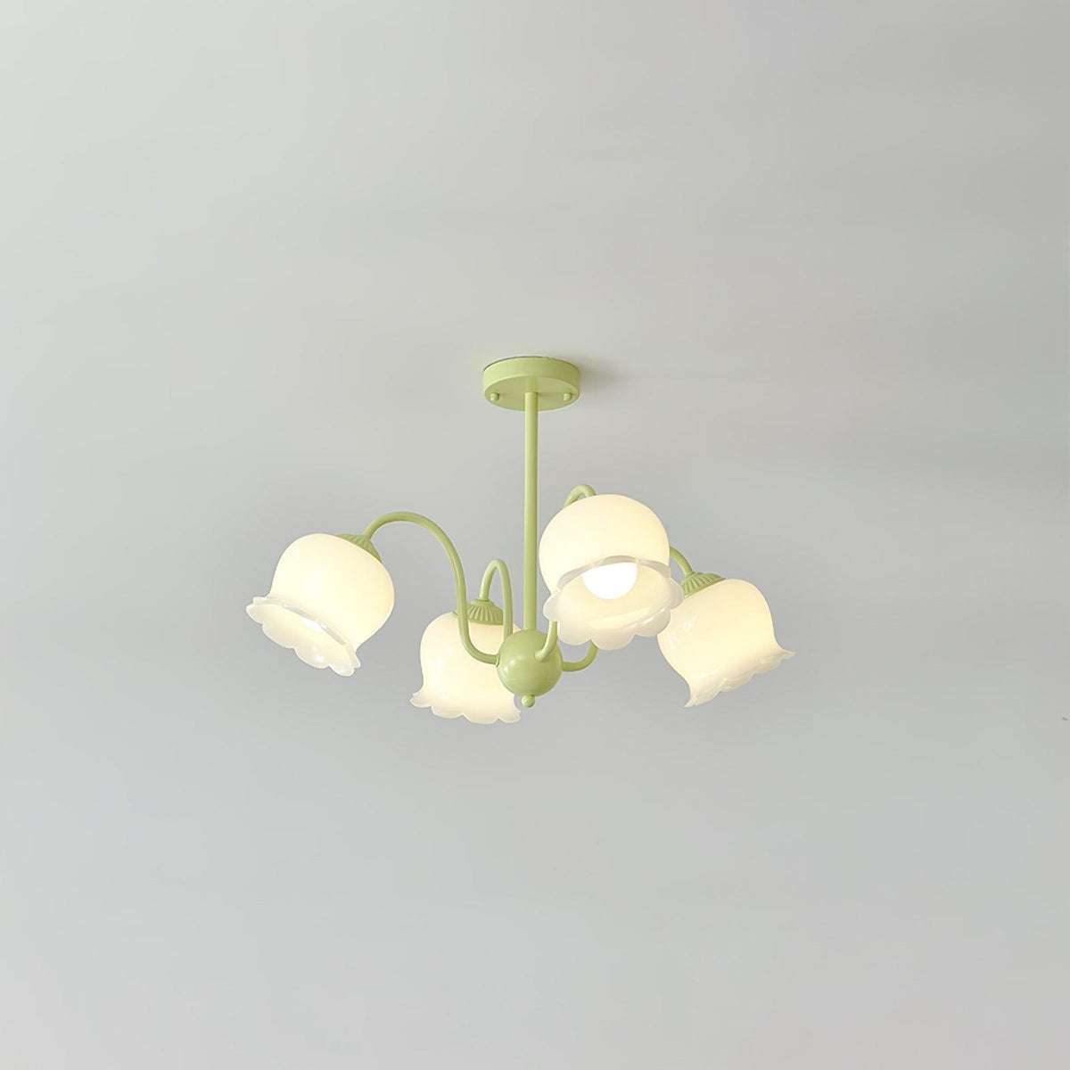 Oakenune Glass Chandelier-Moonnatur