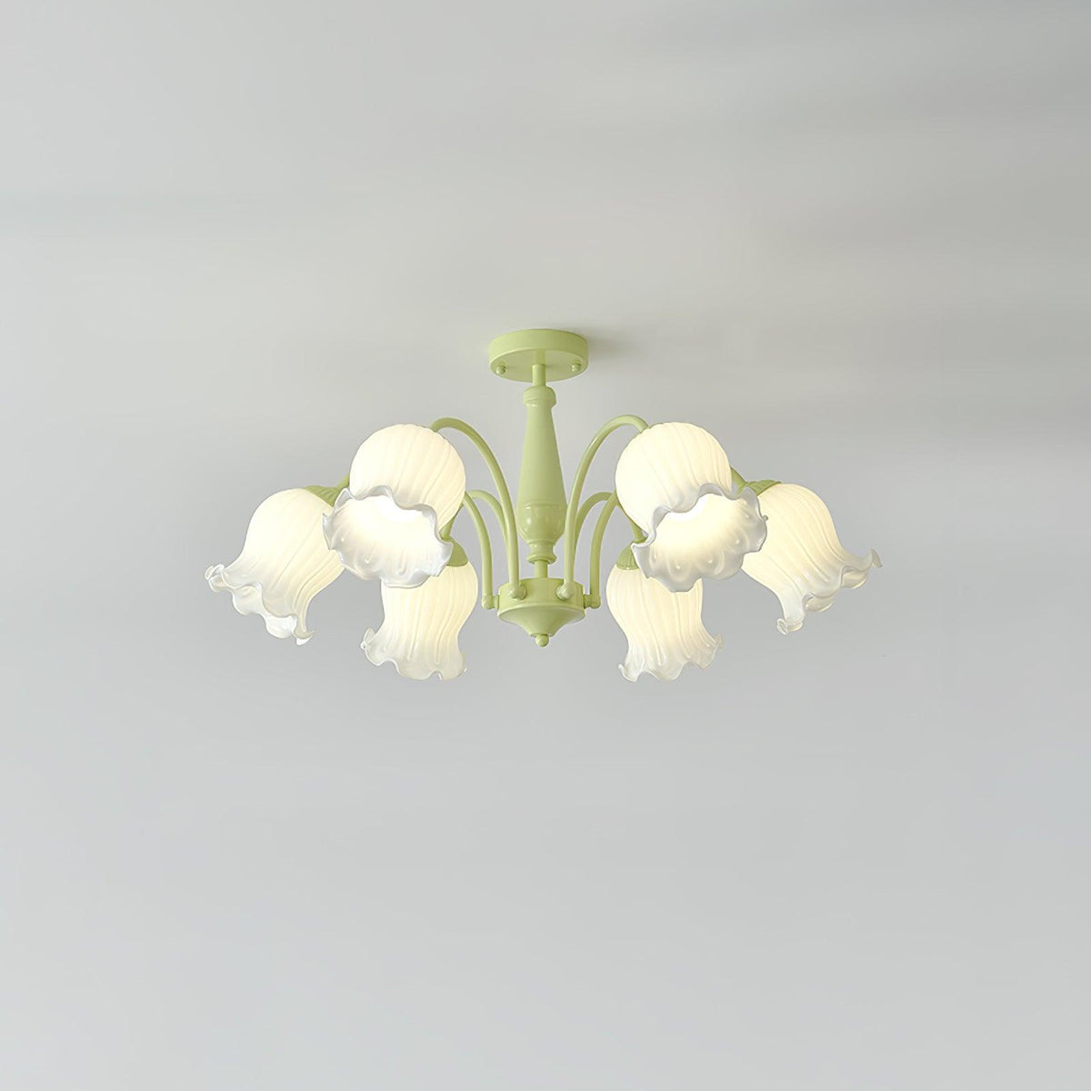 Oakenune Glass Chandelier-Moonnatur