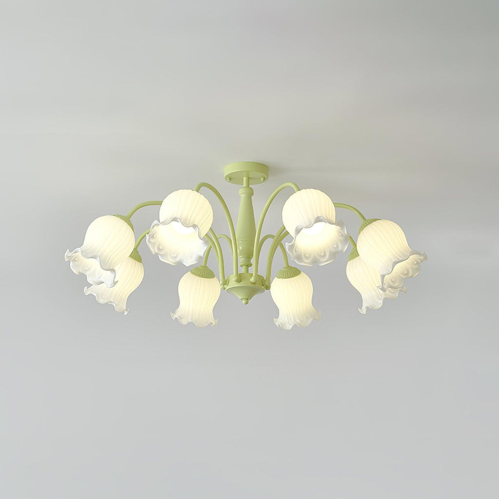 Oakenune Glass Chandelier-Moonnatur