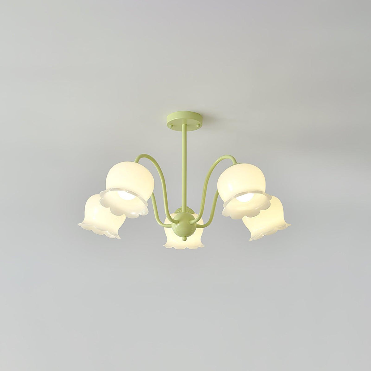 Oakenune Glass Chandelier-Moonnatur