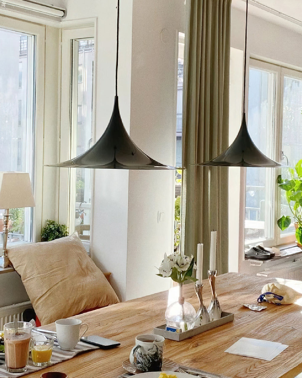 Cavenina Aluminium Pendant Light-Moonnatur