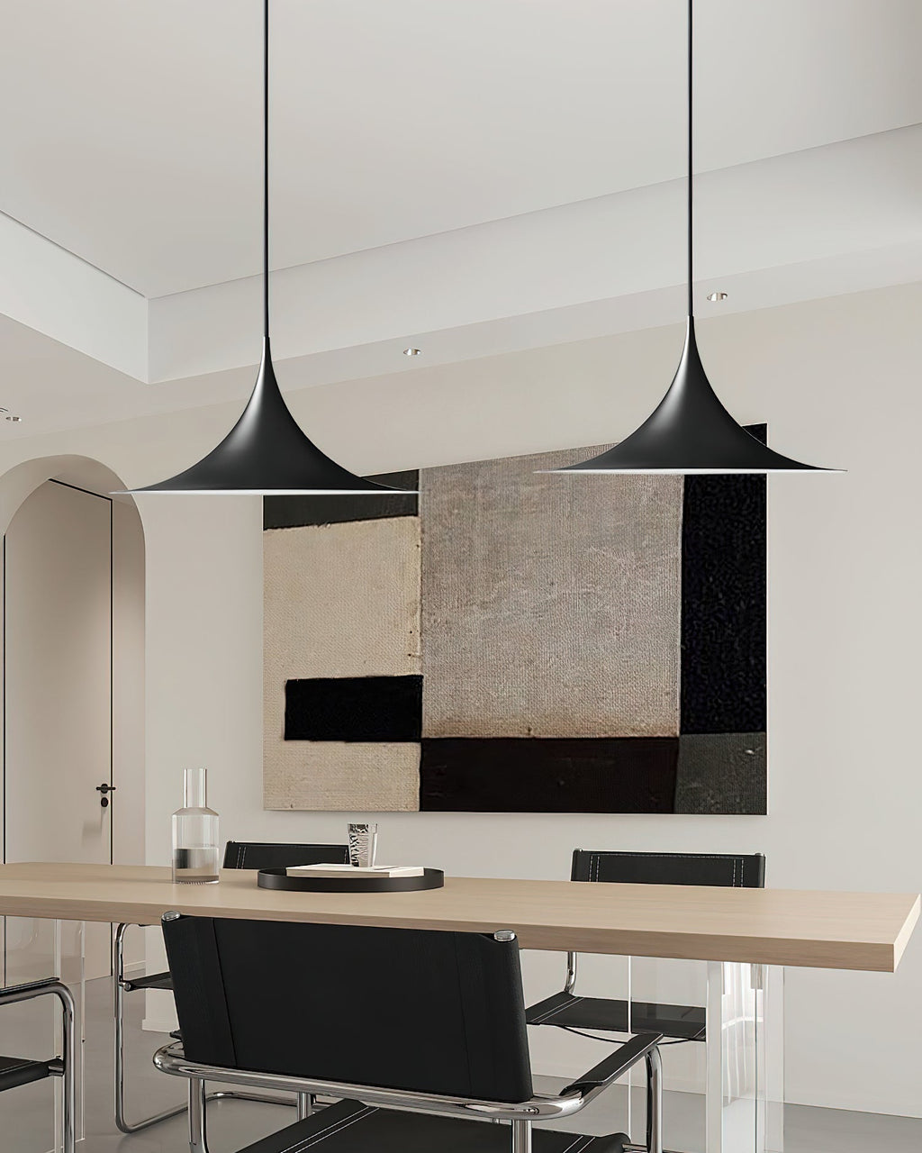 Cavenina Aluminium Pendant Light-Moonnatur